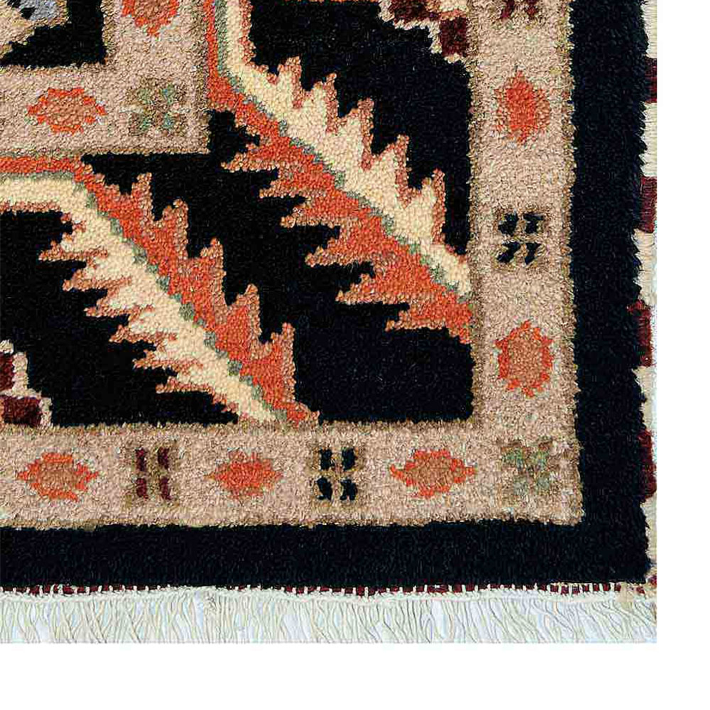 Colorful Classics Collection: Hand Knotted Afghan Wool And Silk Area Rugs and Runners (Assorted Colors, Patterns and Sizes)