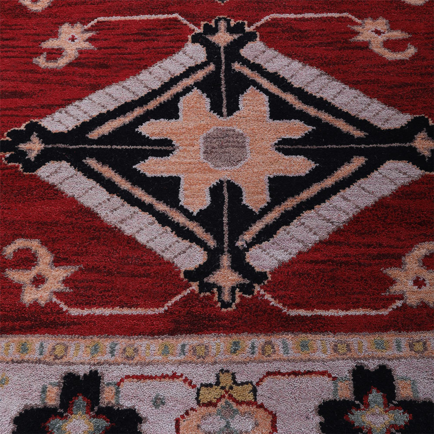 Colorful Classics Collection: Hand Knotted Afghan Wool And Silk Area Rugs and Runners (Assorted Colors, Patterns and Sizes)