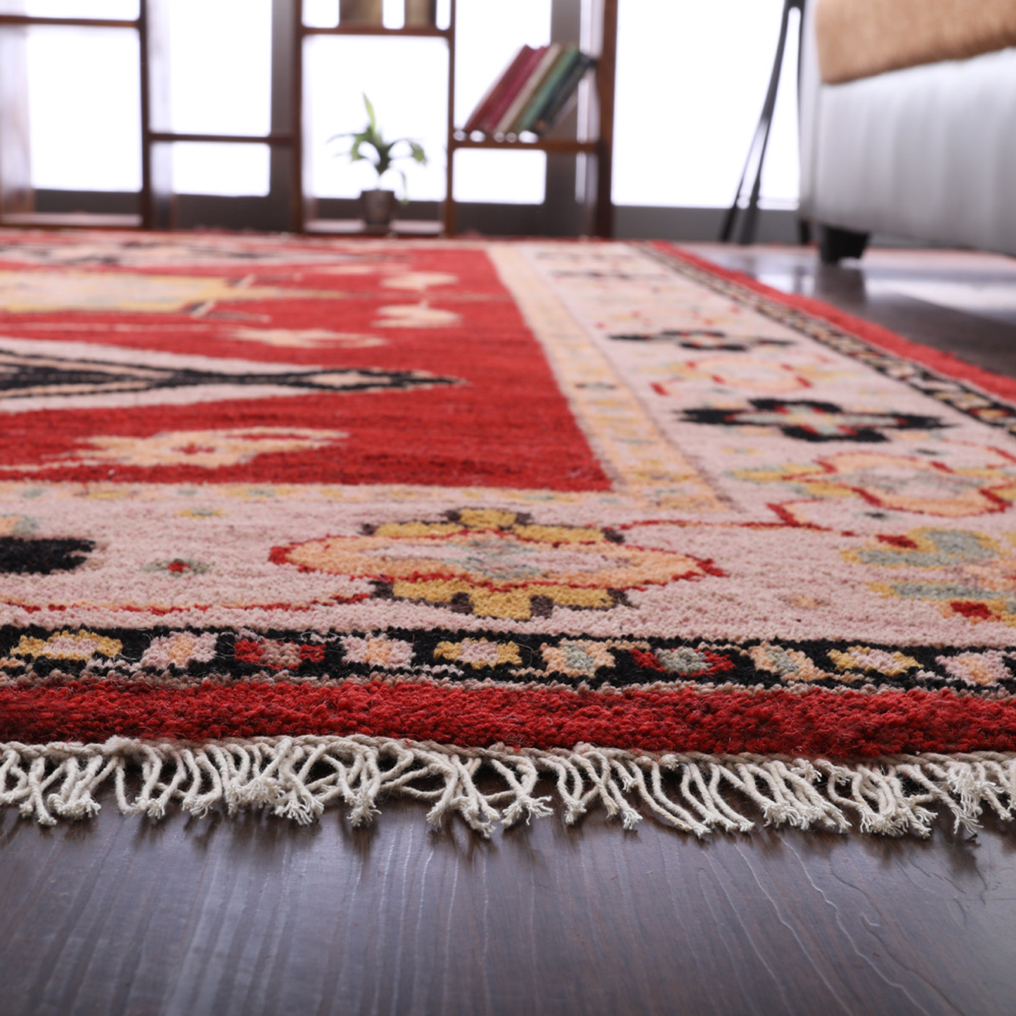 Colorful Classics Collection: Hand Knotted Afghan Wool And Silk Area Rugs and Runners (Assorted Colors, Patterns and Sizes)