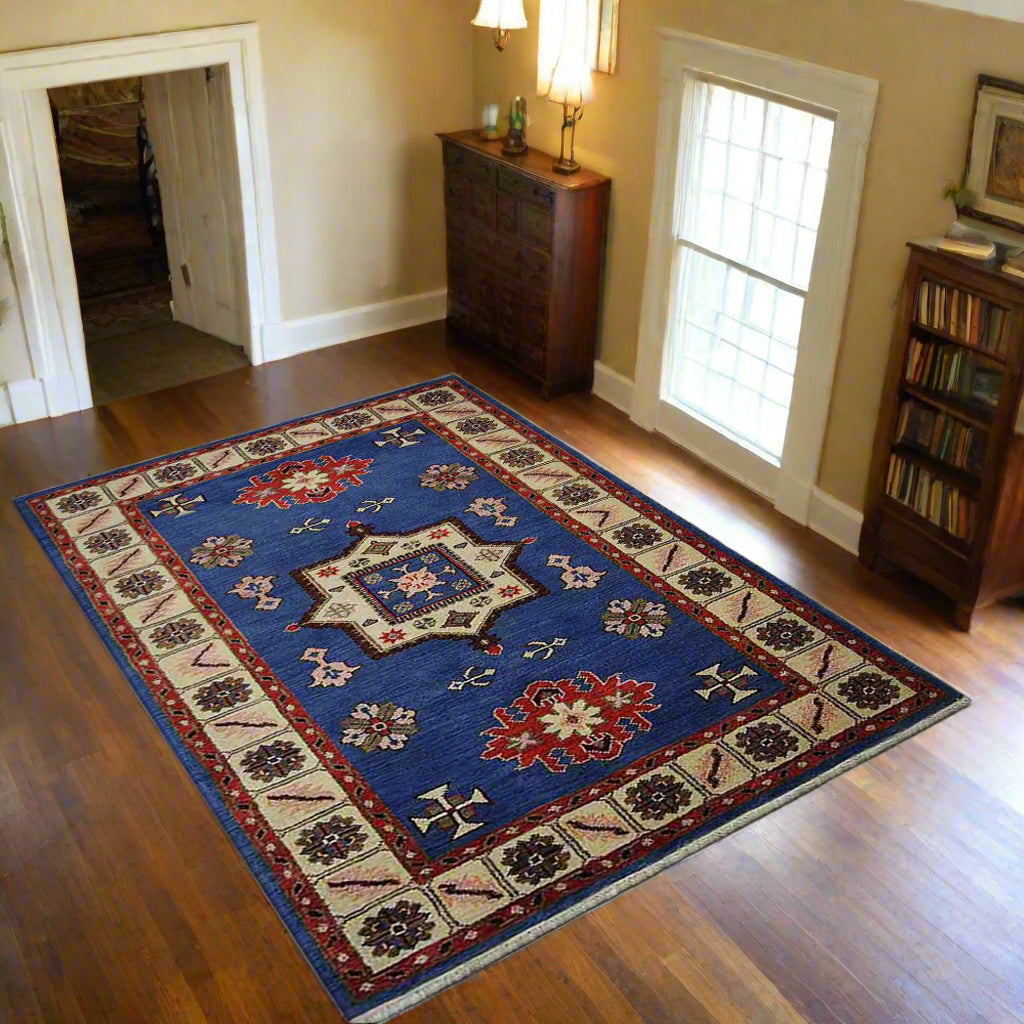 Hand Knotted Afghan Wool And Silk Area Rugs and Runners - Assorted Colors, Patterns and Sizes