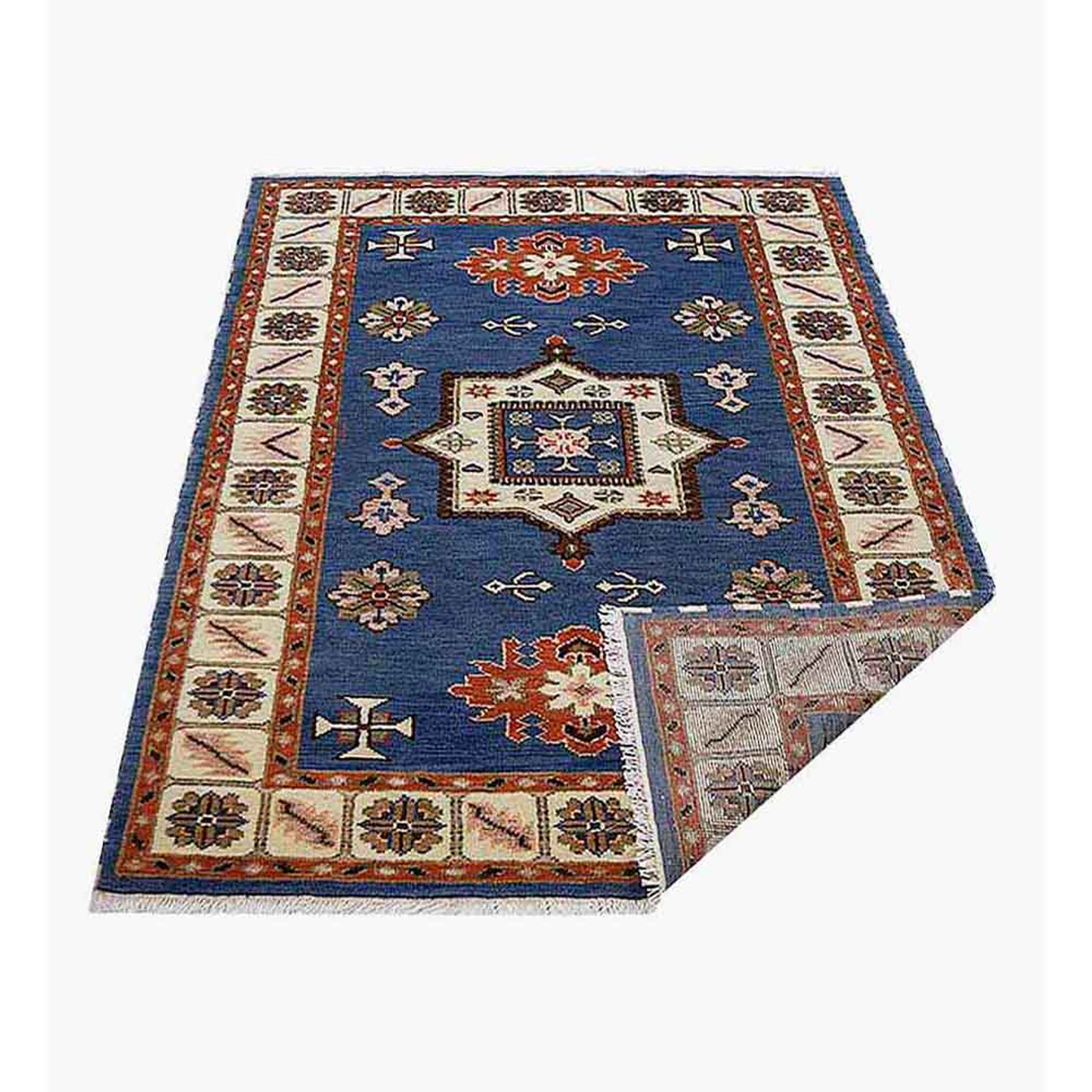 Colorful Classics Collection: Hand Knotted Afghan Wool And Silk Area Rugs and Runners (Assorted Colors, Patterns and Sizes)