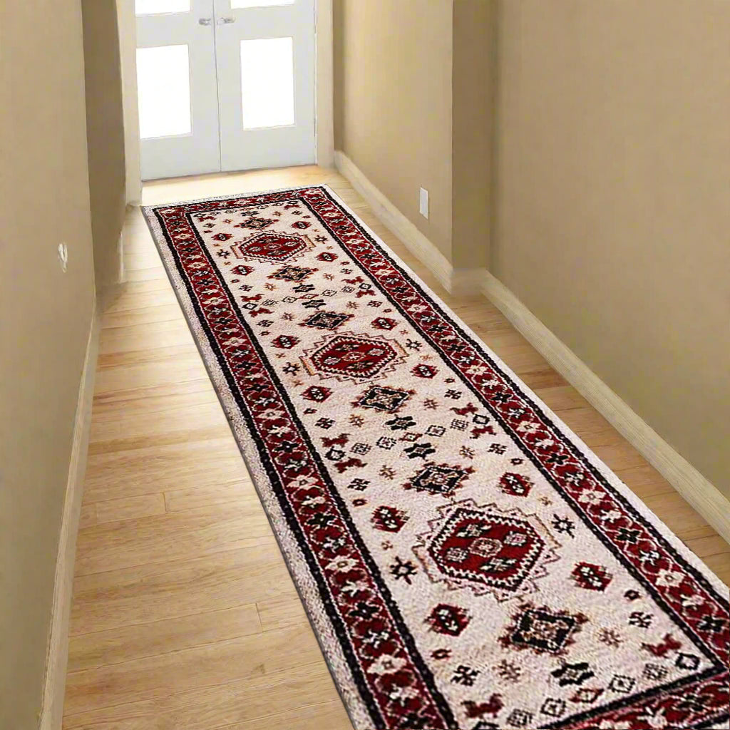 Hand Knotted Afghan Wool And Silk Area Rugs and Runners - Assorted Colors, Patterns and Sizes