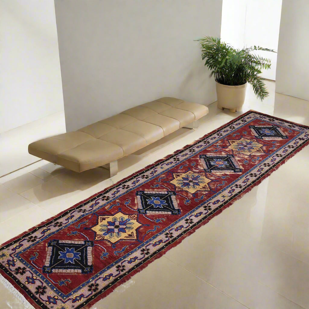 Hand Knotted Afghan Wool And Silk Area Rugs and Runners - Assorted Colors, Patterns and Sizes