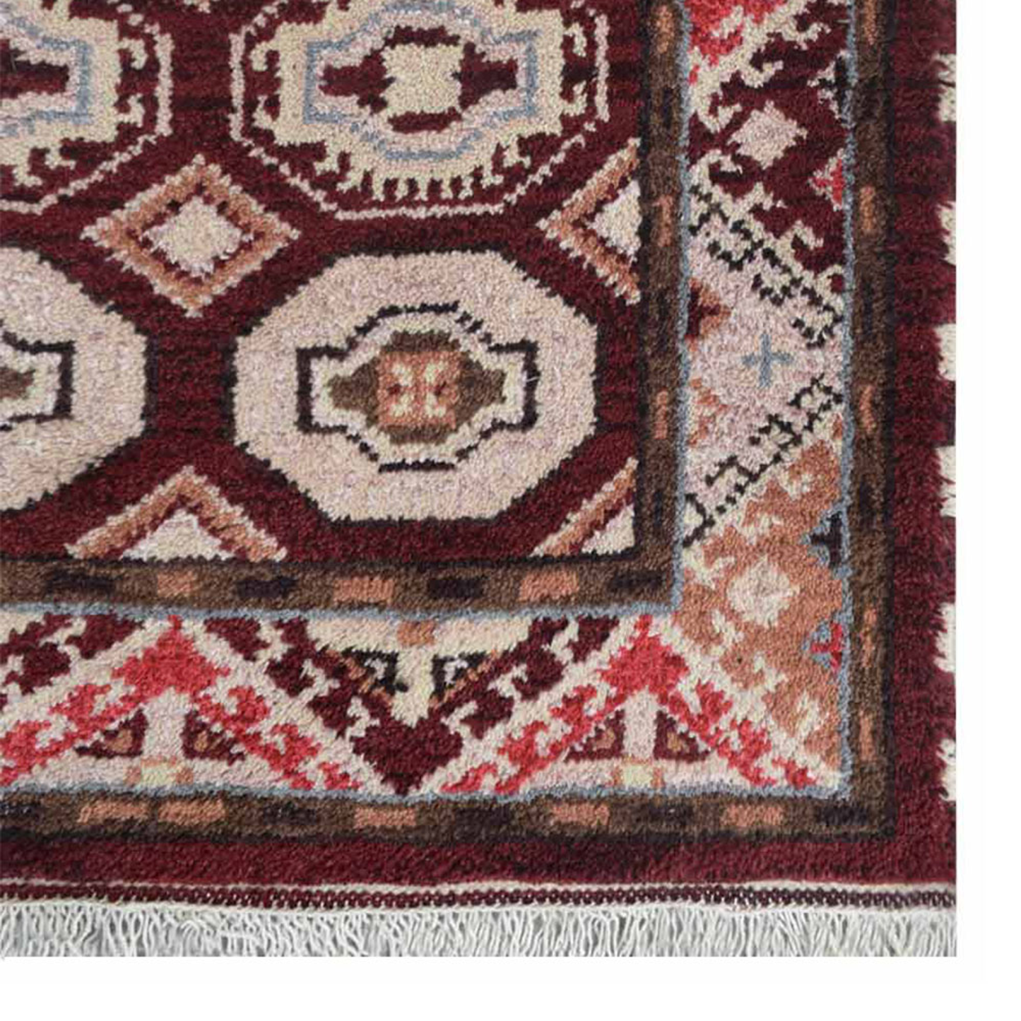 Colorful Classics Collection: Hand Knotted Afghan Wool And Silk Area Rugs and Runners (Assorted Colors, Patterns and Sizes)