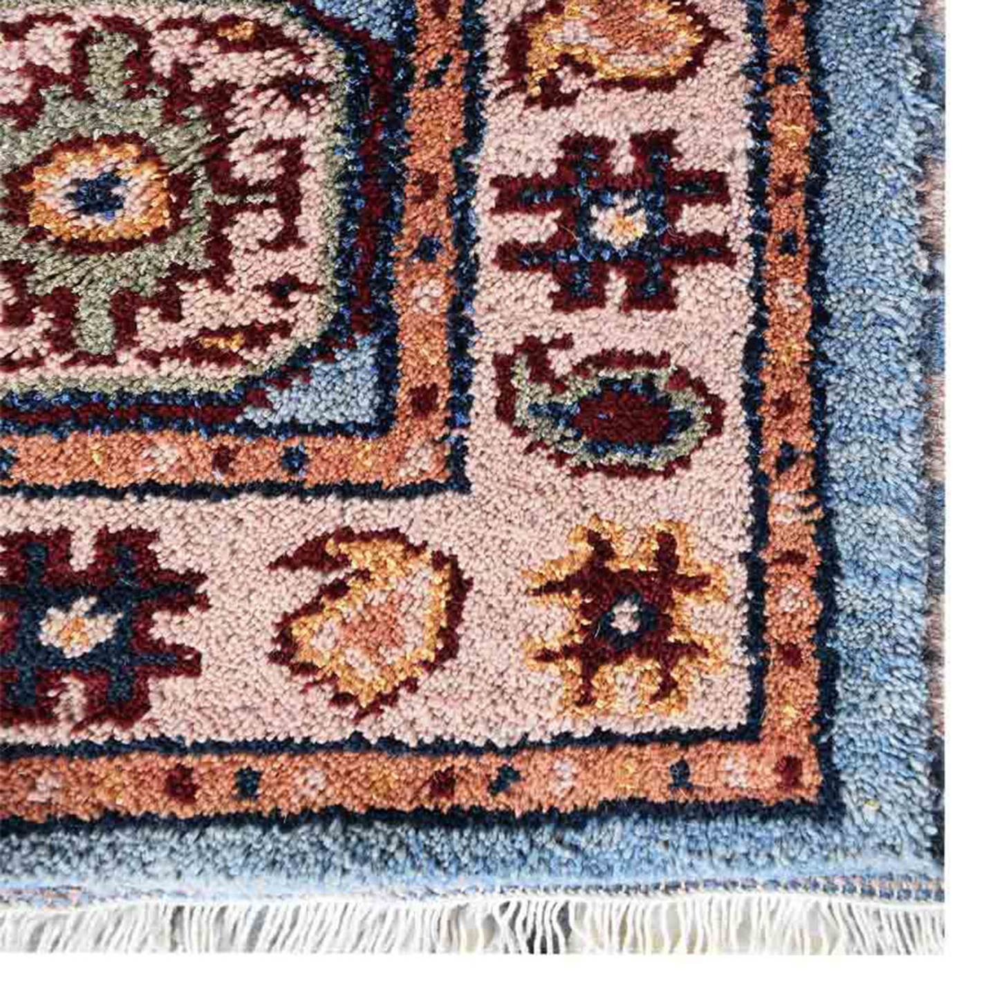 Colorful Classics Collection: Hand Knotted Afghan Wool And Silk Area Rugs and Runners (Assorted Colors, Patterns and Sizes)