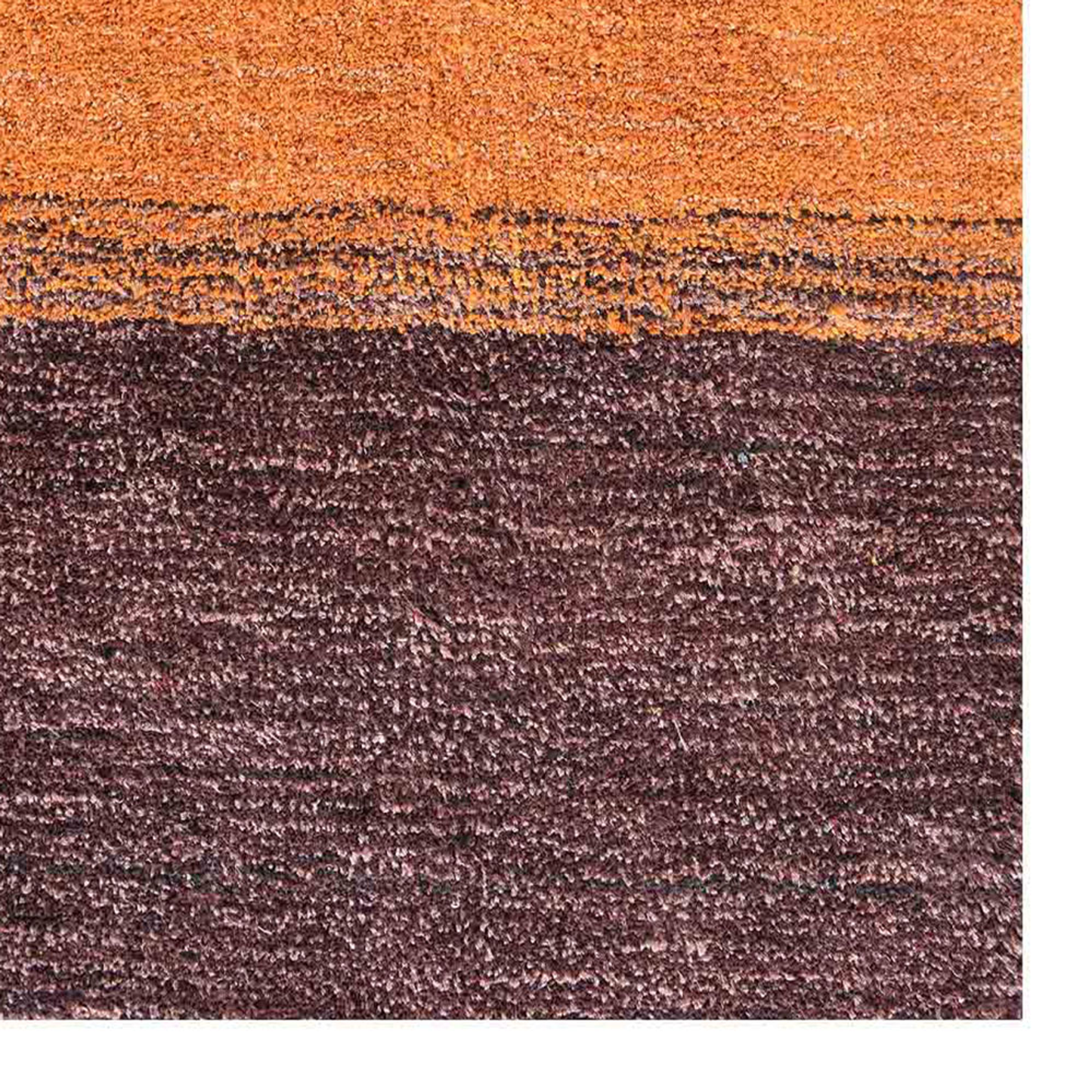 Solids, Stripes & Subtle Patterns Collection: Hand Knotted Loom Silk Area Rugs (Assorted Colors, Patterns and Sizes)