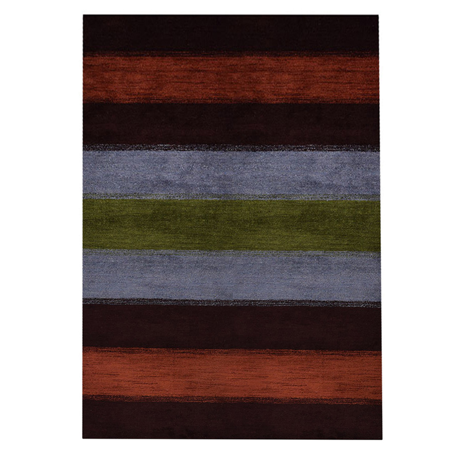 Solids, Stripes & Subtle Patterns Collection: Hand Knotted Loom Silk Area Rugs (Assorted Colors, Patterns and Sizes)