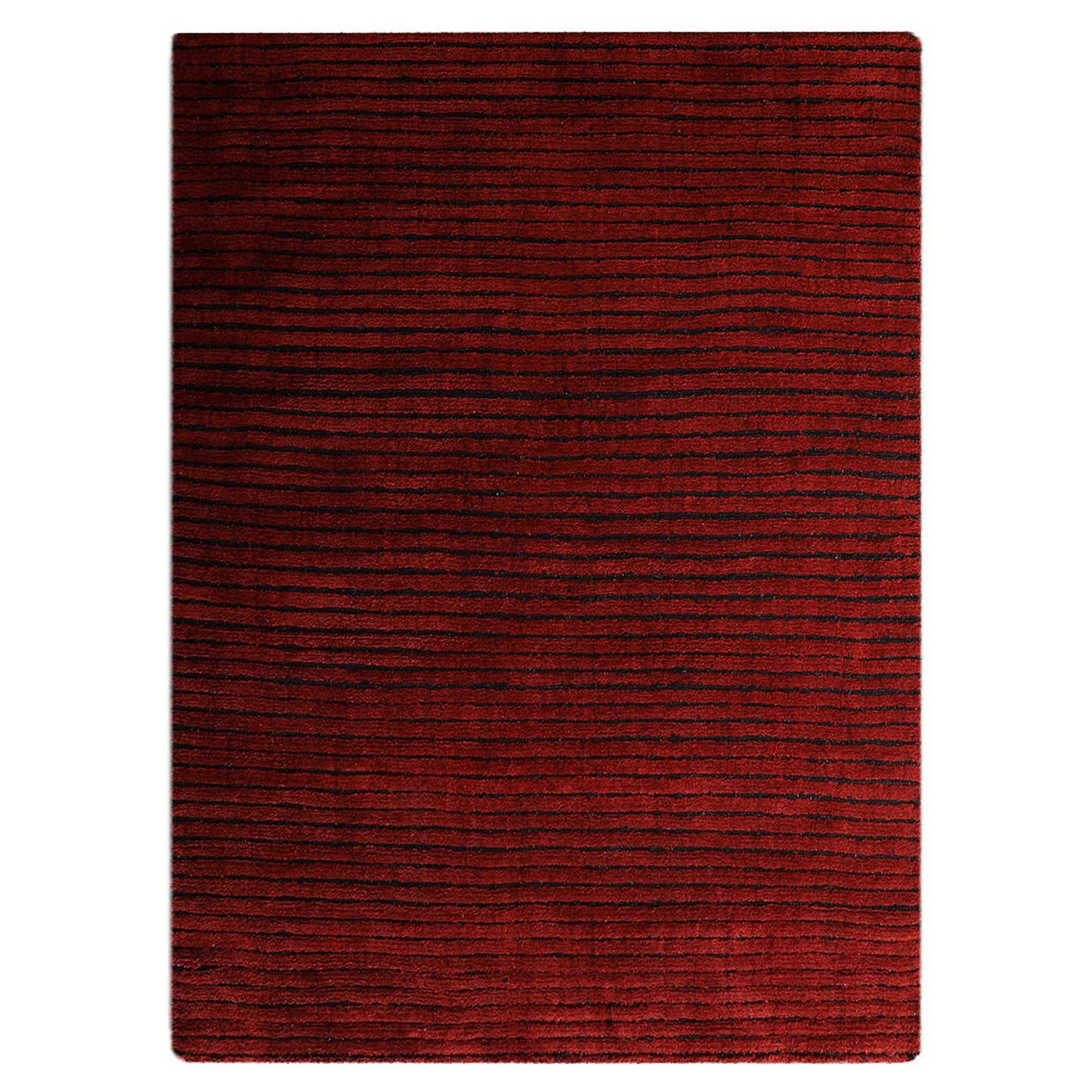 Solids, Stripes & Subtle Patterns Collection: Hand Knotted Loom Silk Area Rugs (Assorted Colors, Patterns and Sizes)