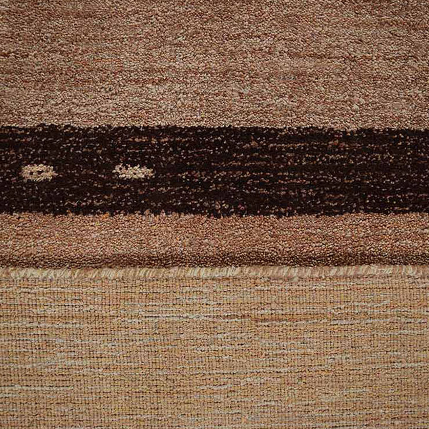 Solids, Stripes & Subtle Patterns Collection: Hand Knotted Loom Silk Area Rugs (Assorted Colors, Patterns and Sizes)