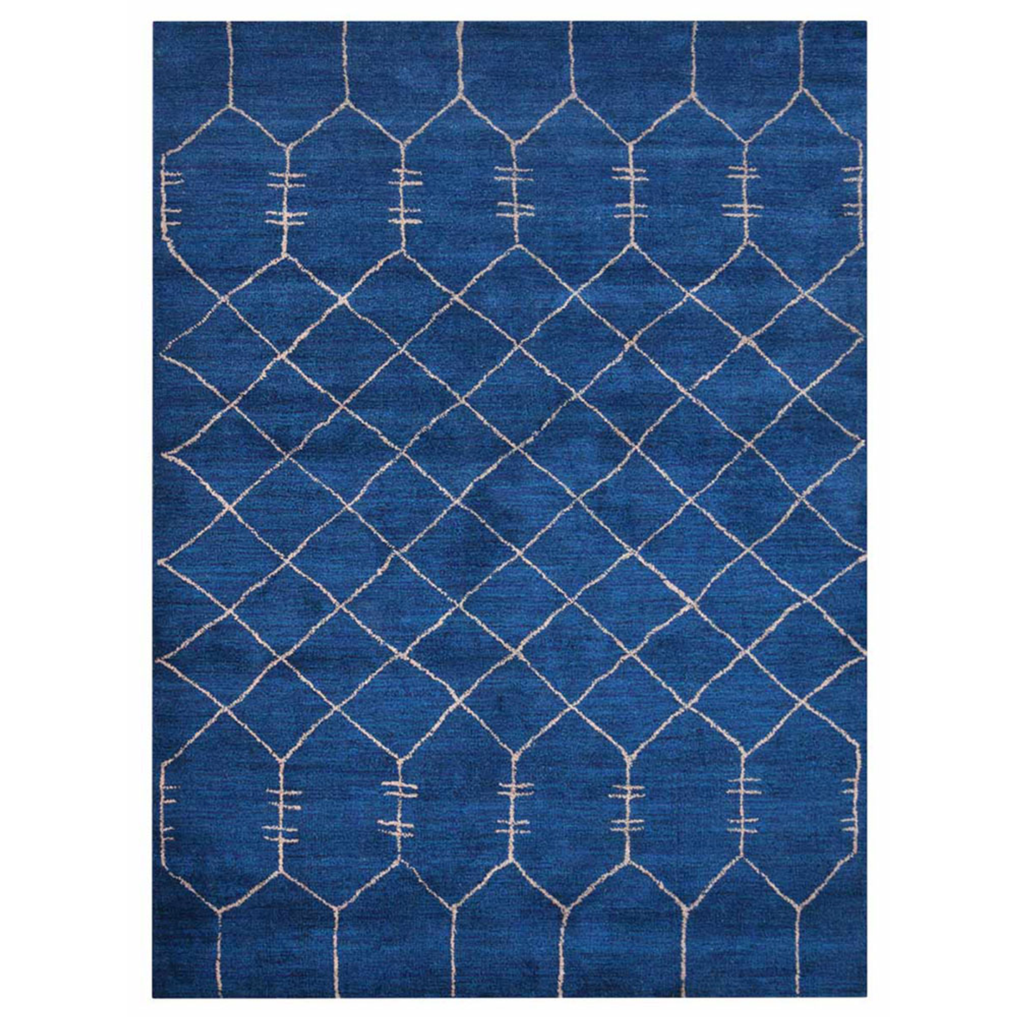 Solids, Stripes & Subtle Patterns Collection: Hand Knotted Loom Silk Area Rugs (Assorted Colors, Patterns and Sizes)