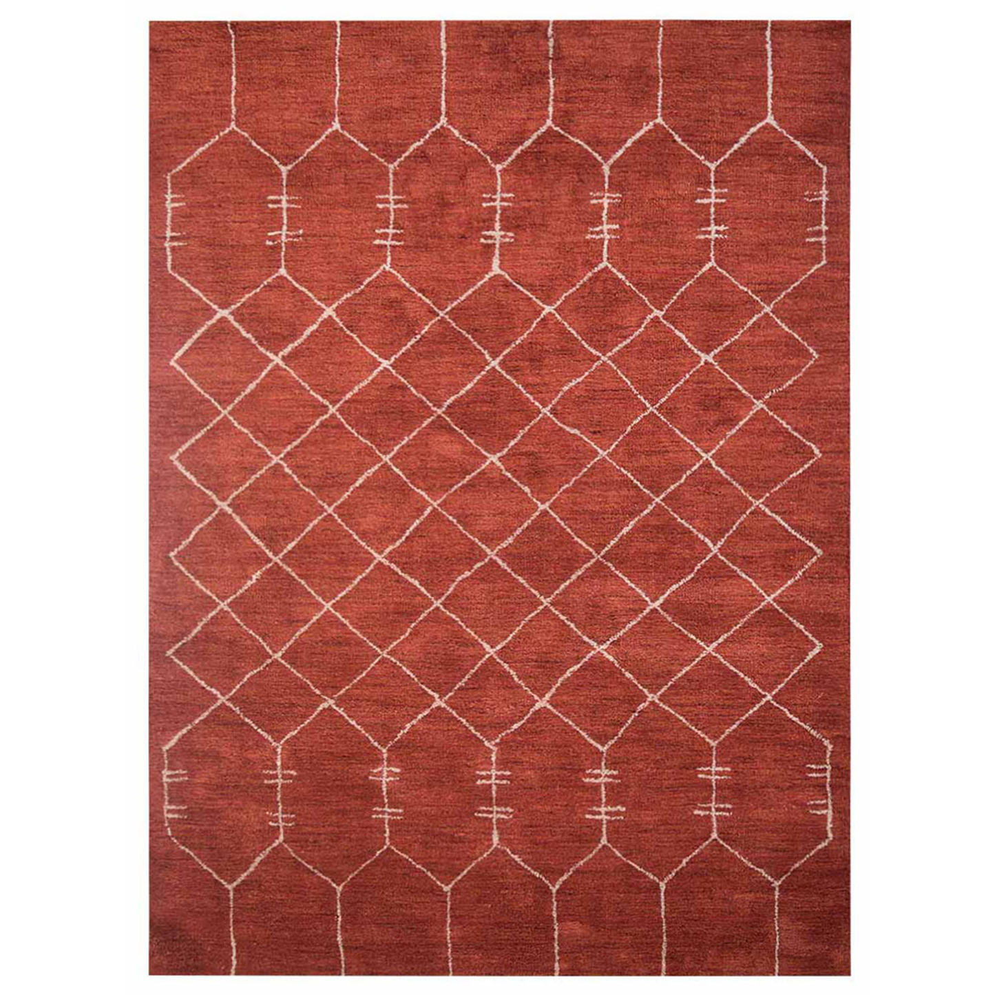 Solids, Stripes & Subtle Patterns Collection: Hand Knotted Loom Silk Area Rugs (Assorted Colors, Patterns and Sizes)