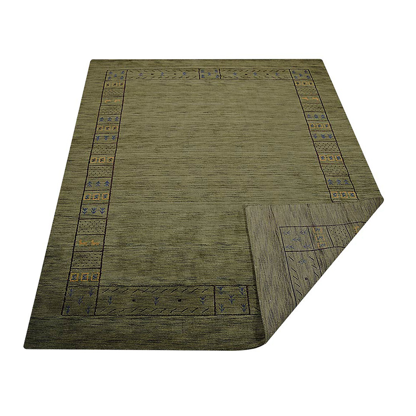 Petite Prints and Stripes Collection: Hand Knotted Wool Area Rugs (Assorted Patterns, Colors and Sizes)