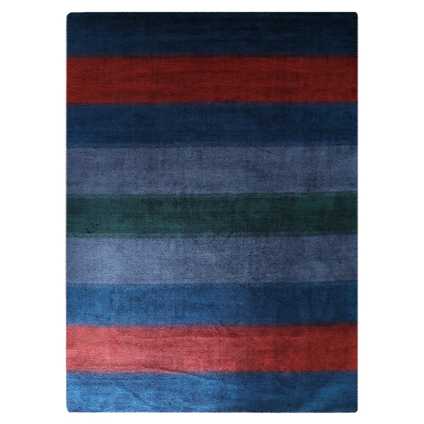 Petite Prints and Stripes Collection: Hand Knotted Wool Area Rugs (Assorted Patterns, Colors and Sizes)