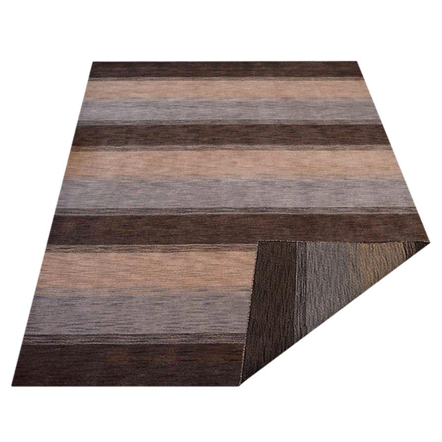 Petite Prints and Stripes Collection: Hand Knotted Wool Area Rugs (Assorted Patterns, Colors and Sizes)