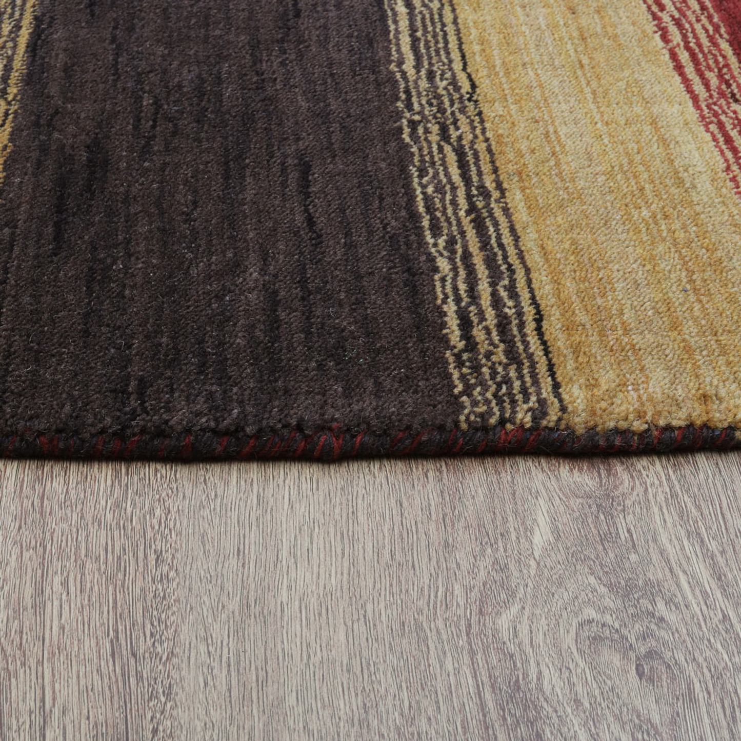 Petite Prints and Stripes Collection: Hand Knotted Wool Area Rugs (Assorted Patterns, Colors and Sizes)