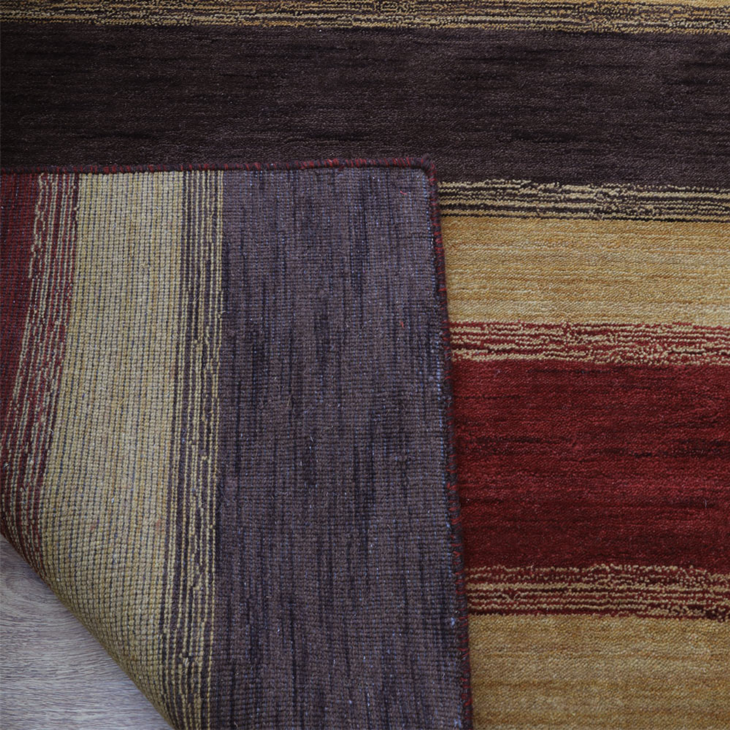 Petite Prints and Stripes Collection: Hand Knotted Wool Area Rugs (Assorted Patterns, Colors and Sizes)