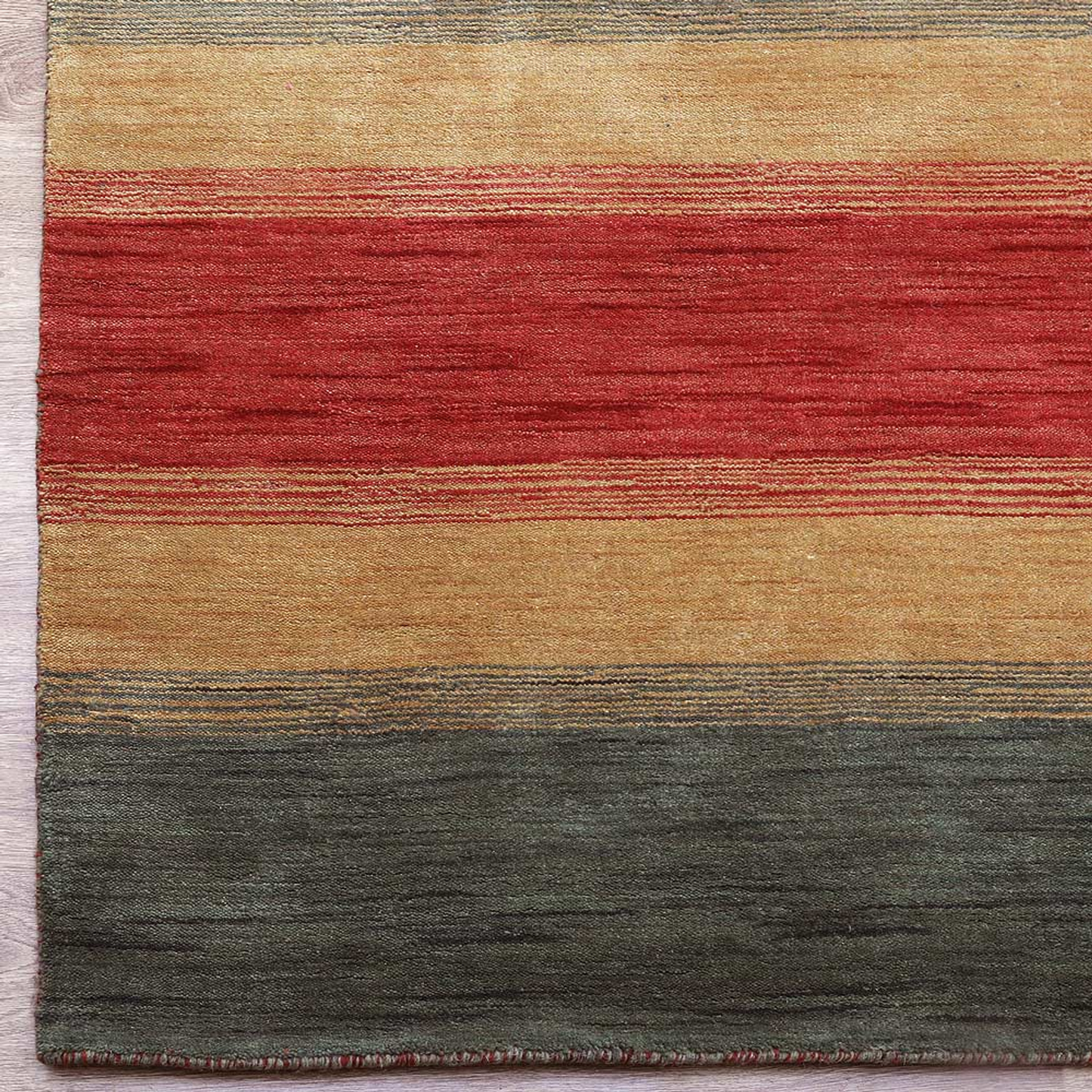 Petite Prints and Stripes Collection: Hand Knotted Wool Area Rugs (Assorted Patterns, Colors and Sizes)