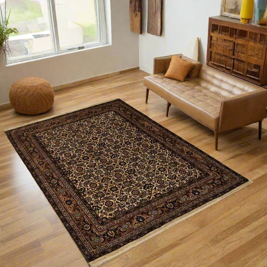 Persian Collection: Hand Knotted Nir Wool Area Rugs (Assorted Colors, Patterns and Sizes)