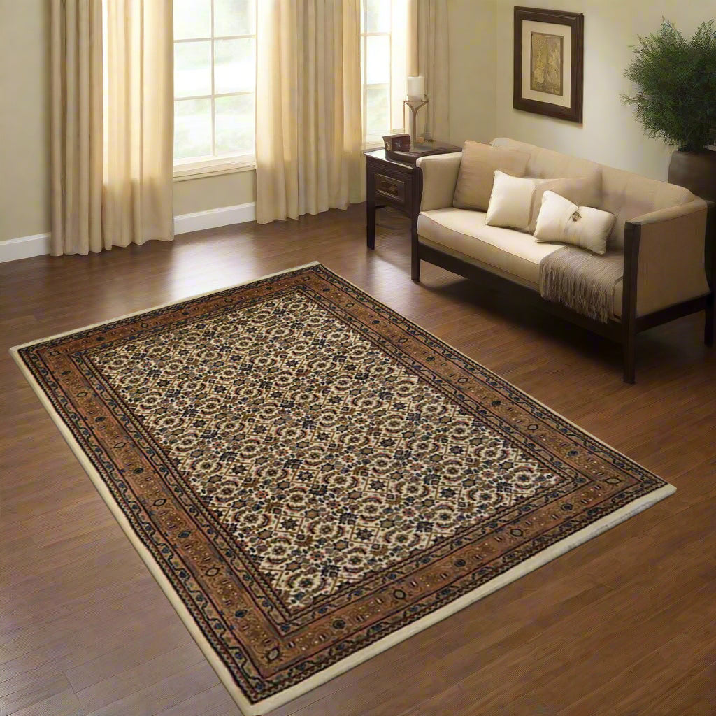 Persian Collection: Hand Knotted Nir Wool Area Rugs (Assorted Colors, Patterns and Sizes)