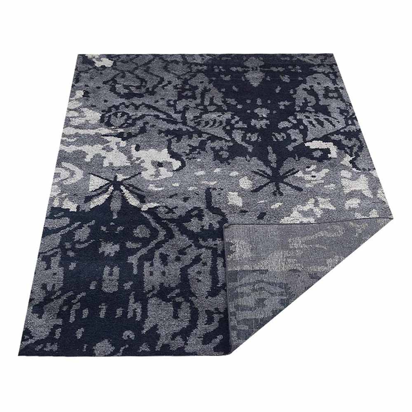 Collection: Abstract Hand Knotted Silk Area Rugs (2 Patterns, Colors and Sizes)