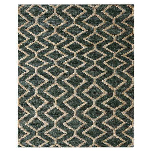 Collection: Hand Knotted Sumak Jute Geometric Area Rugs