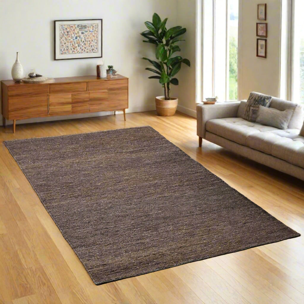 Collection: Hand Knotted Sumak Jute Solid Area Rugs