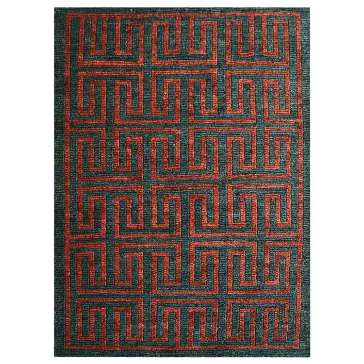 Contemporary Collection: Hand Knotted Sumak Jute Area Rugs - Assorted Colors, Patterns and Sizes