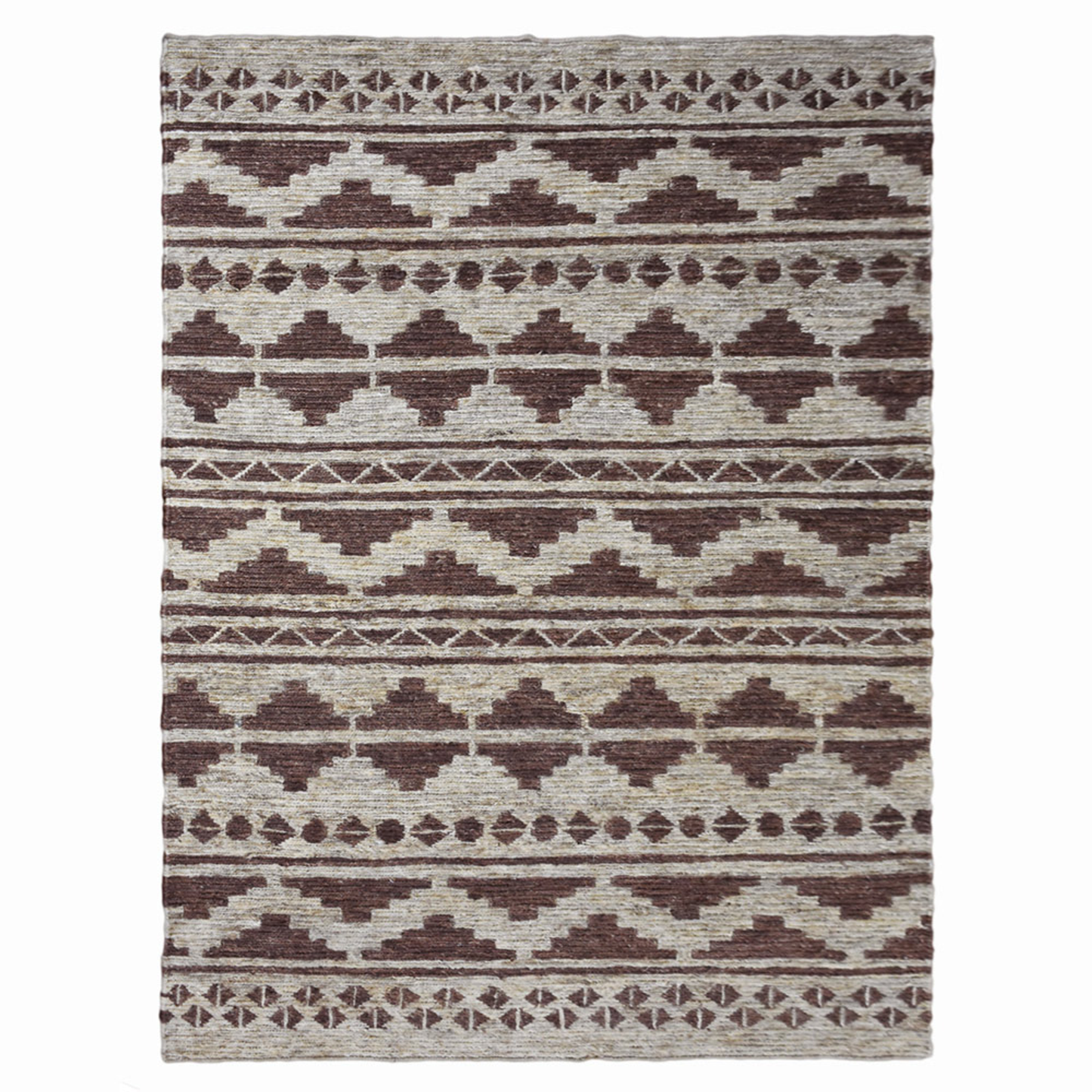 Tribal Collection: Hand-Knotted Sumak Jute Area Rugs (Assorted Colors, Patterns and Sizes)