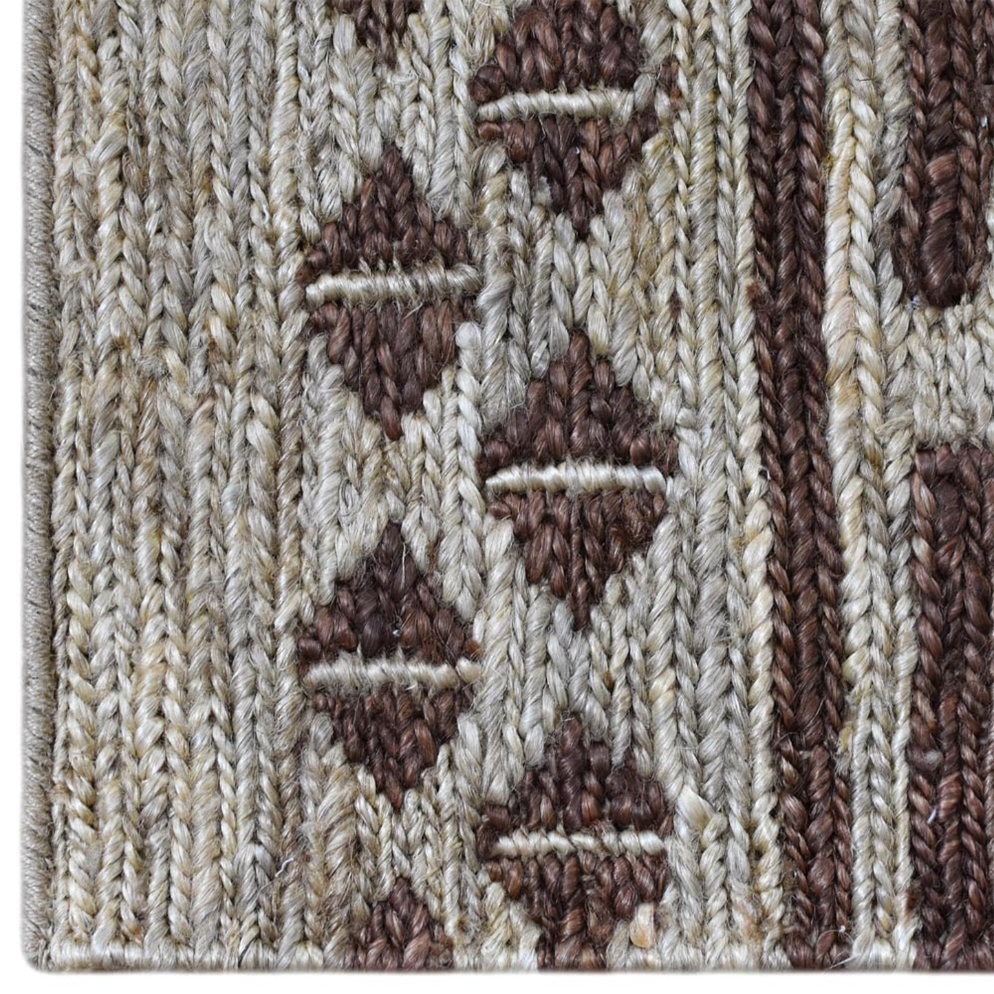 Tribal Collection: Hand-Knotted Sumak Jute Area Rugs (Assorted Colors, Patterns and Sizes)