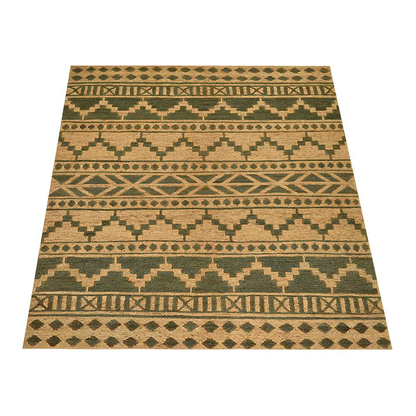 Tribal Collection: Hand-Knotted Sumak Jute Area Rugs (Assorted Colors, Patterns and Sizes)