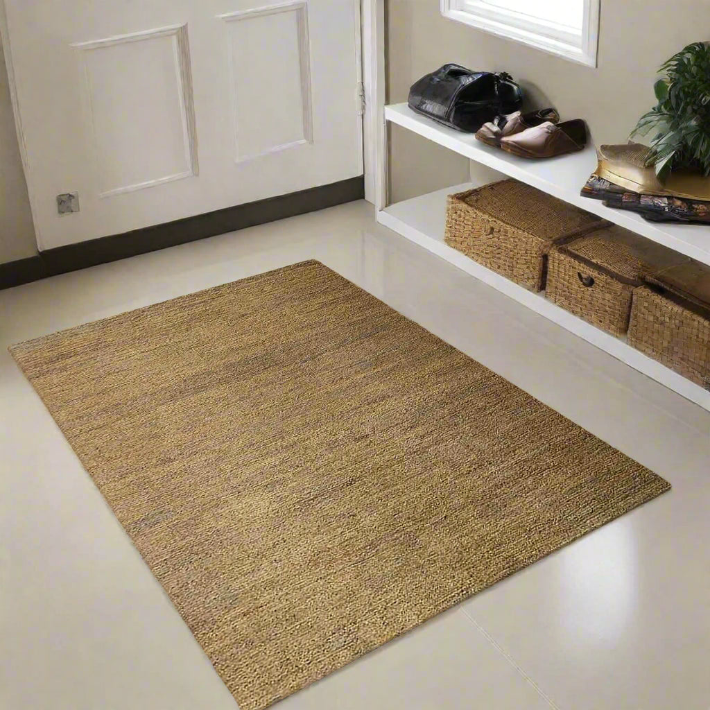 Collection: Hand Knotted Sumak Jute Solid Area Rugs