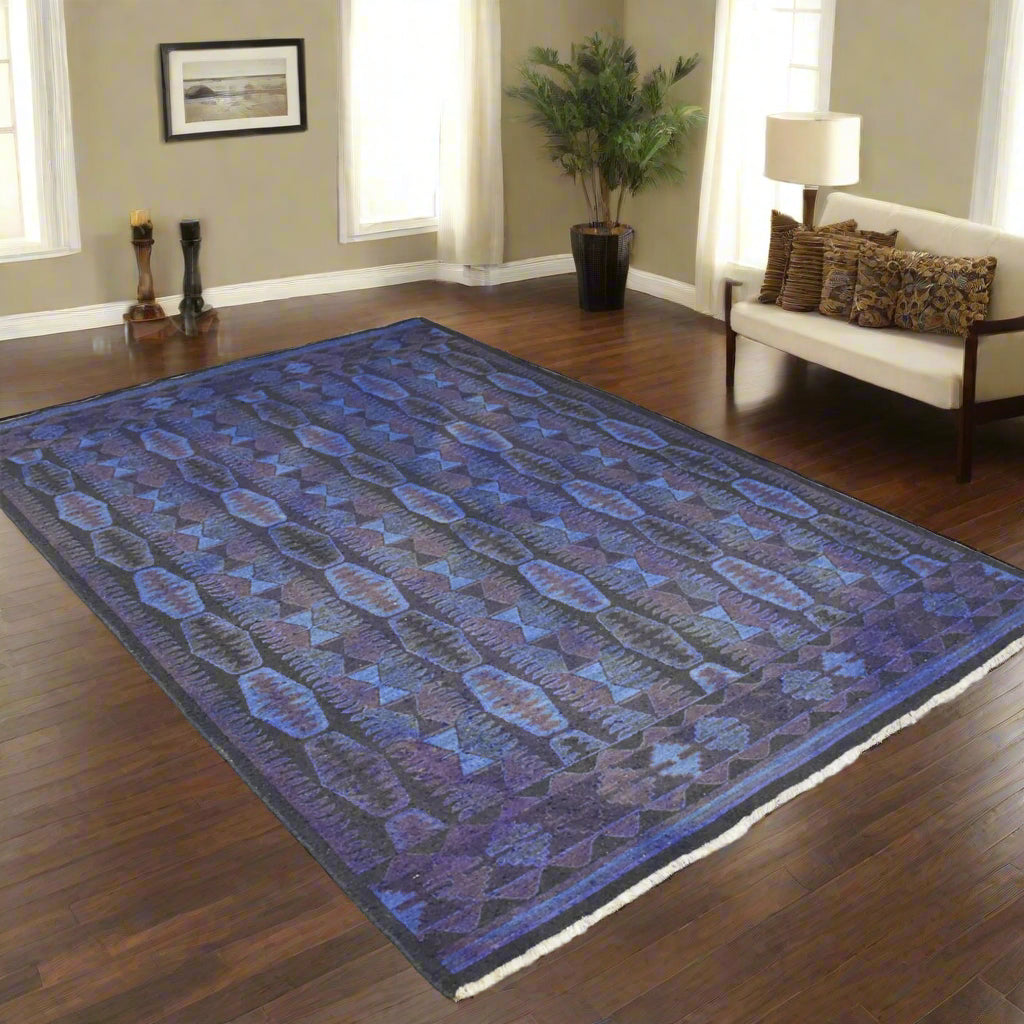 Contemporary Collection: Hand Knotted Sumak Wool Area Rugs