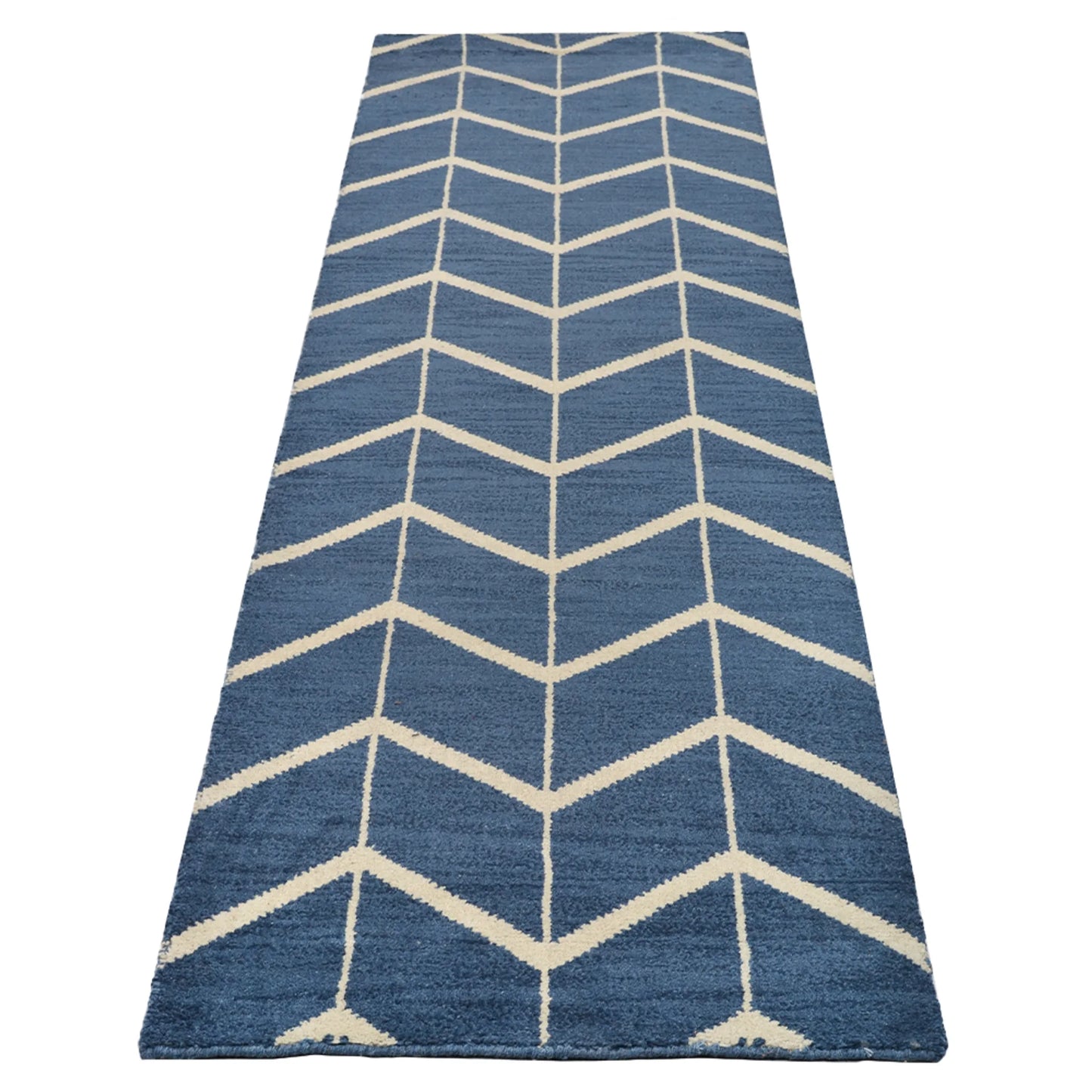 Hand-Knotted Wool Geometric Runners -  Assorted Patterns and Colors