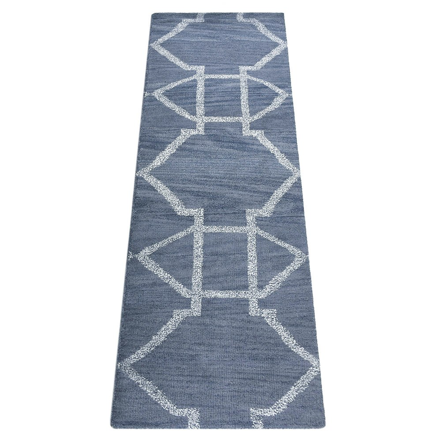 Geometrics Collection: Hand Knotted Wool Runners (Assorted Colors and Patterns)