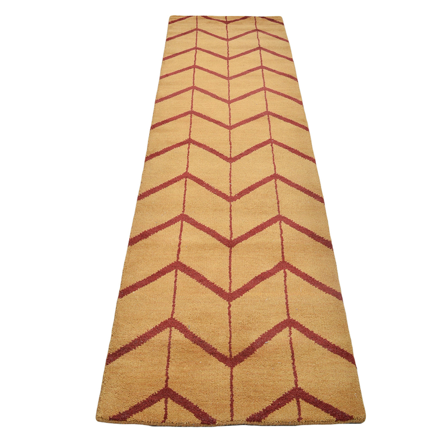 Geometrics Collection: Hand Knotted Wool Runners (Assorted Colors and Patterns)