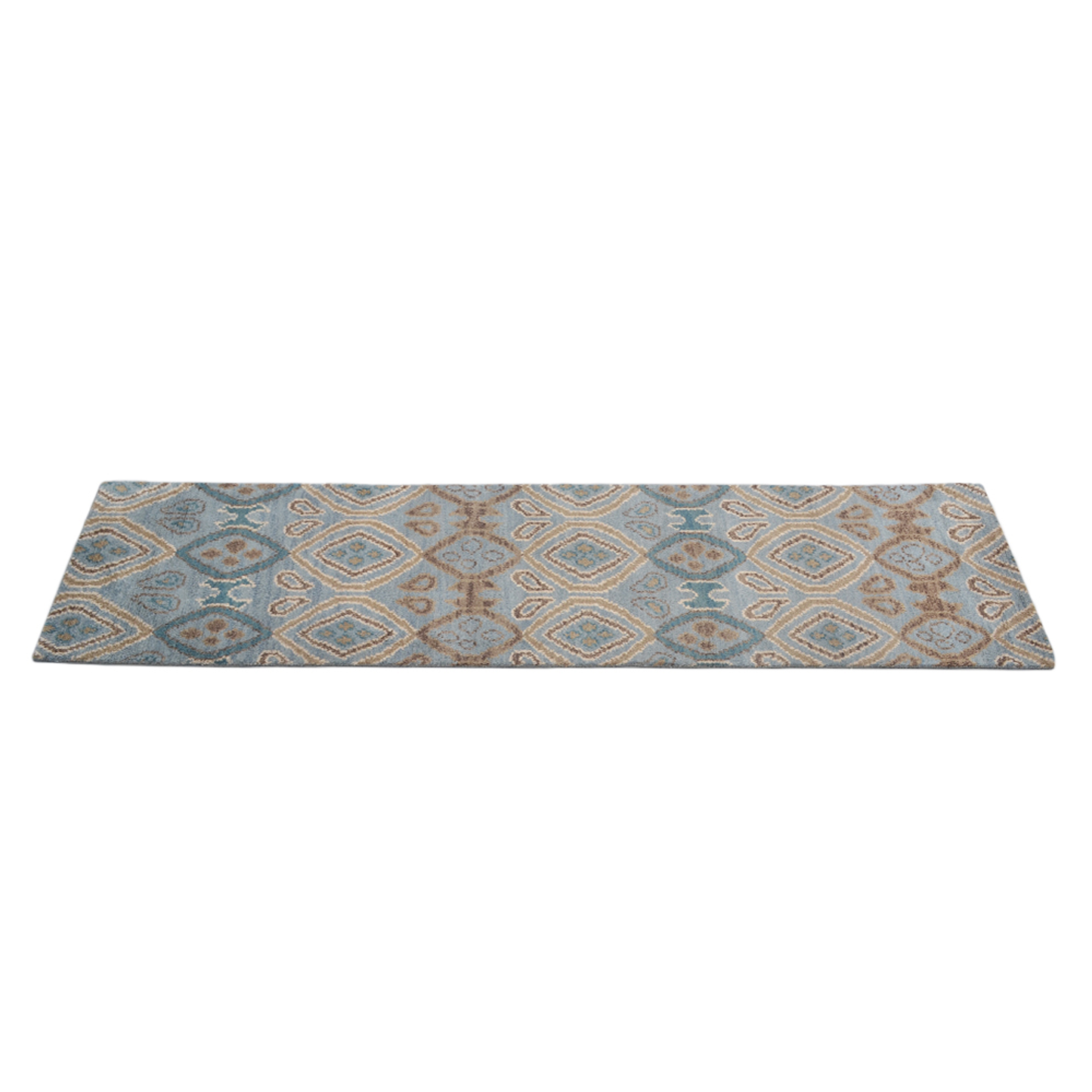 Geometrics Collection: Hand Knotted Wool Runners (Assorted Colors and Patterns)