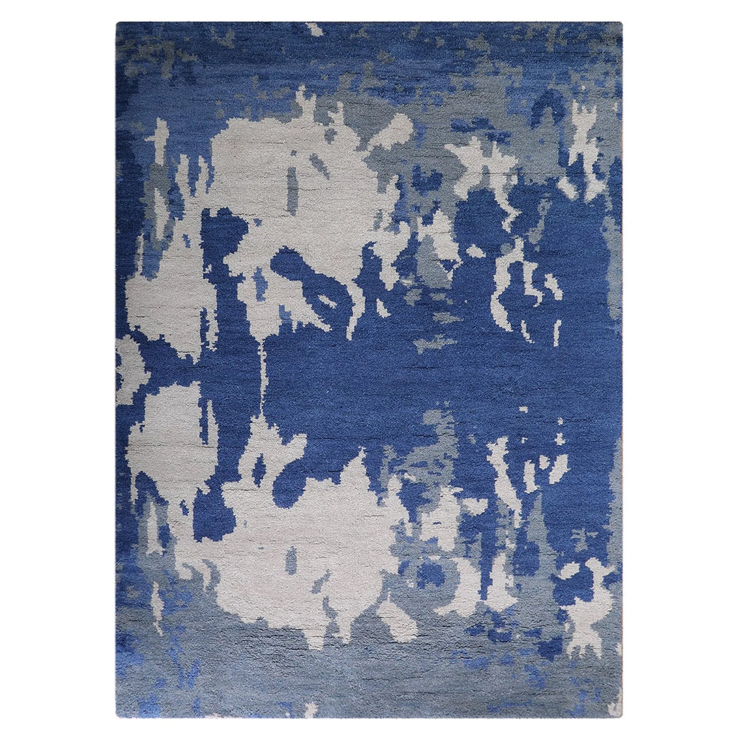 Hand Knotted Abstract Wool Area Rugs - Assorted Colors, Patterns and Sizes