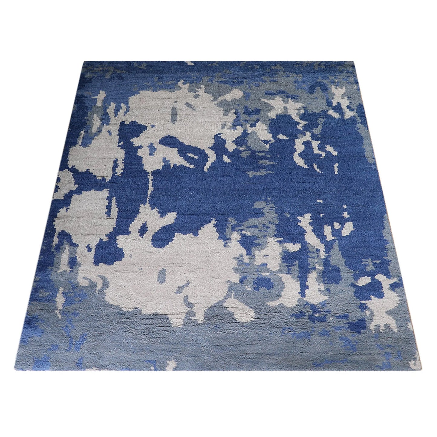 Hand-Knotted Wool Abstract Area Rugs - ASSORTED PATTERNS, COLORS AND SIZES