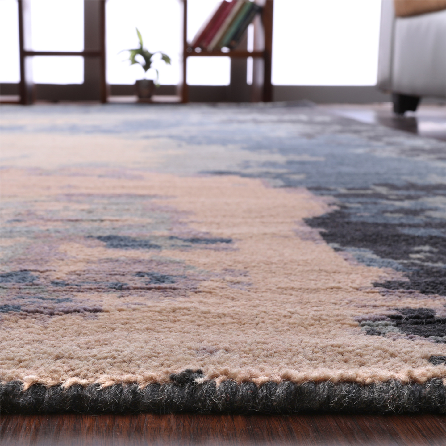 Abstracts Collection: Hand Knotted Wool Area Rugs (Assorted Colors, Patterns and Sizes)