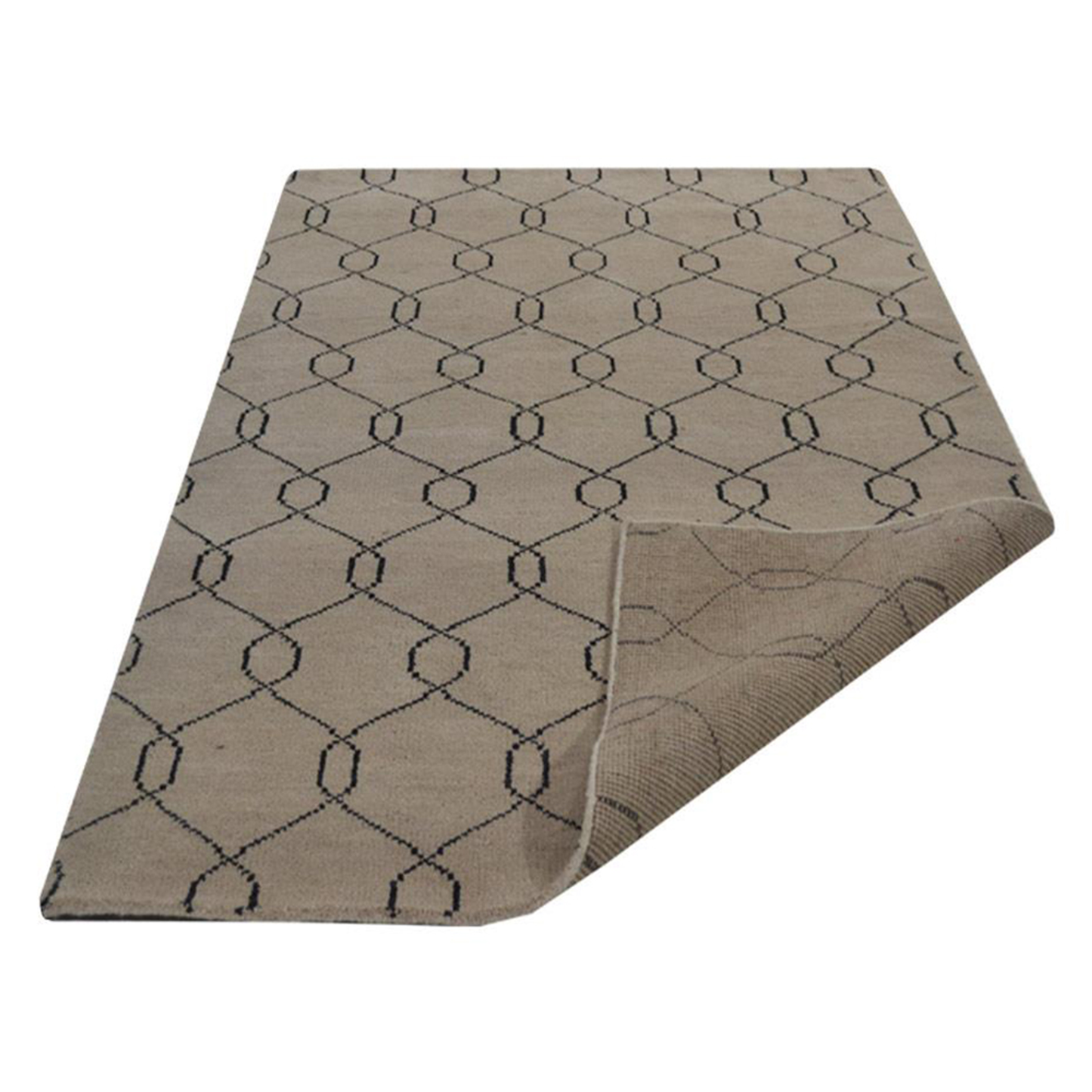 Geometrics Collection: Hand Knotted Wool Area Rugs (Assorted Colors, Patterns and Sizes)