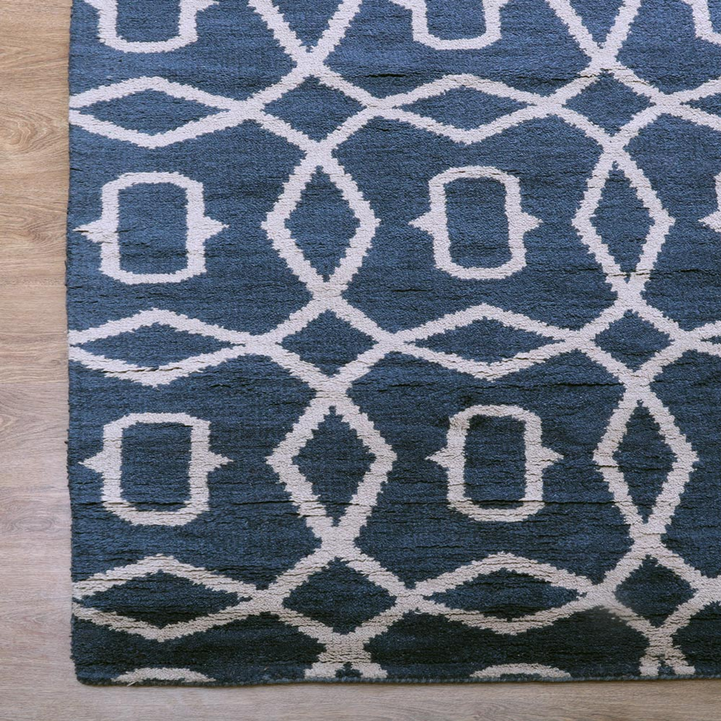 Geometrics Collection: Hand Knotted Wool Area Rugs (Assorted Colors, Patterns and Sizes)