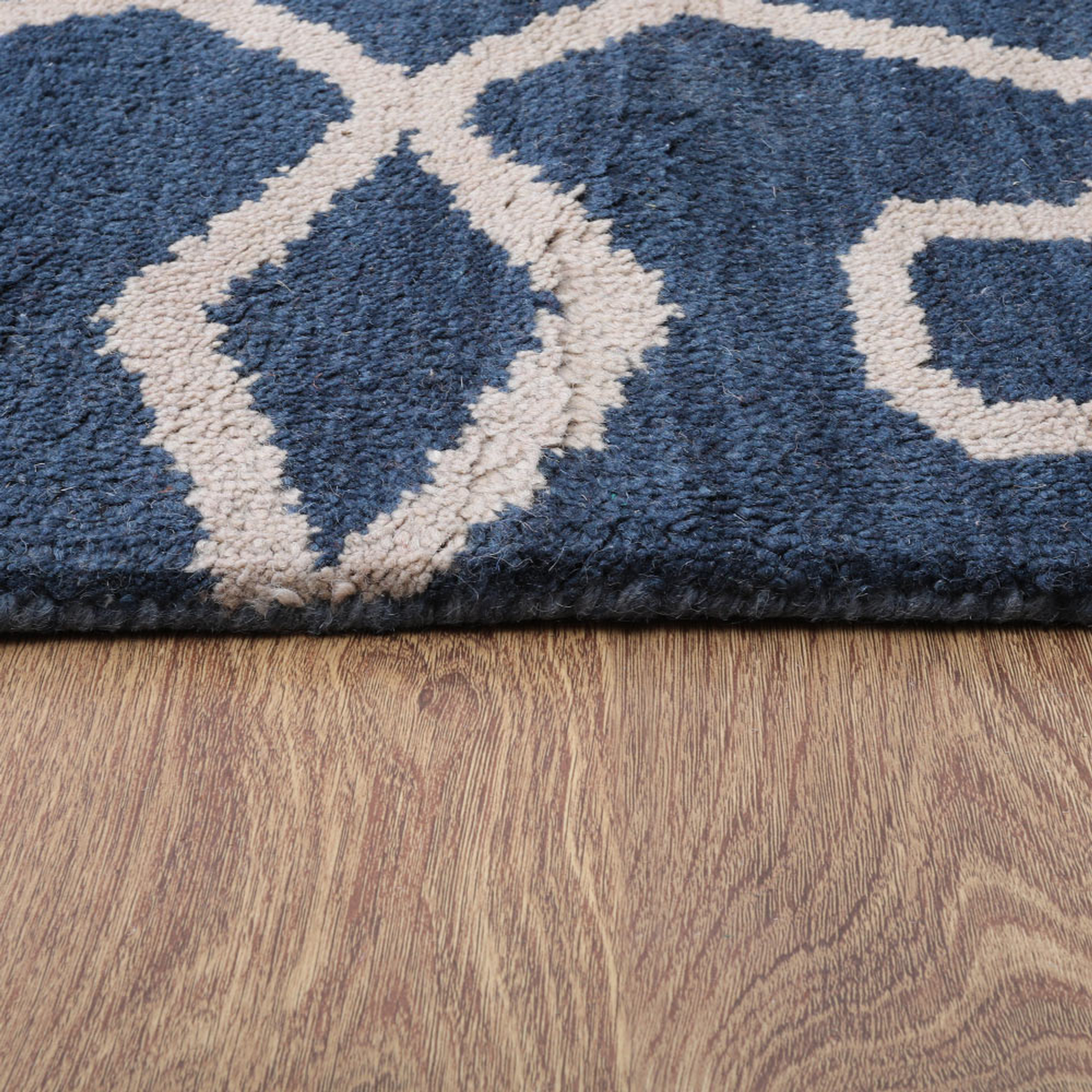 Geometrics Collection: Hand Knotted Wool Area Rugs (Assorted Colors, Patterns and Sizes)