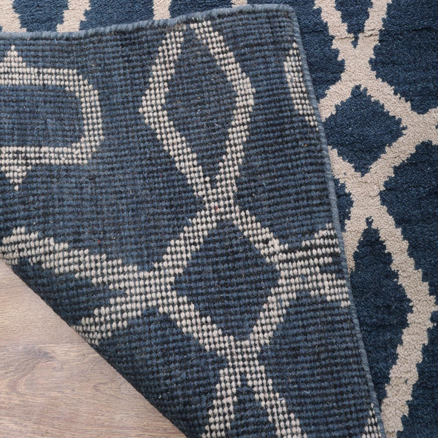 Geometrics Collection: Hand Knotted Wool Area Rugs (Assorted Colors, Patterns and Sizes)