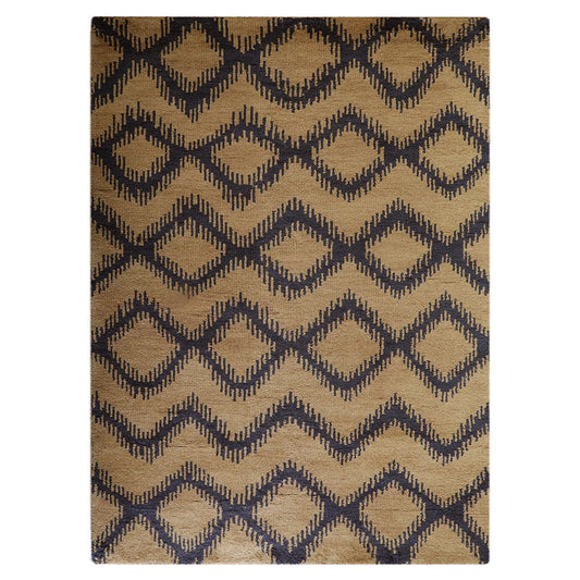 Hand-Knotted Wool Geometric Area Rugs - ASSORTED PATTERNS, COLORS AND SIZES