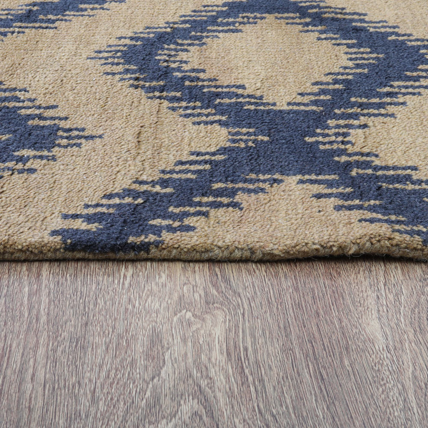 Geometrics Collection: Hand Knotted Wool Area Rugs (Assorted Colors, Patterns and Sizes)