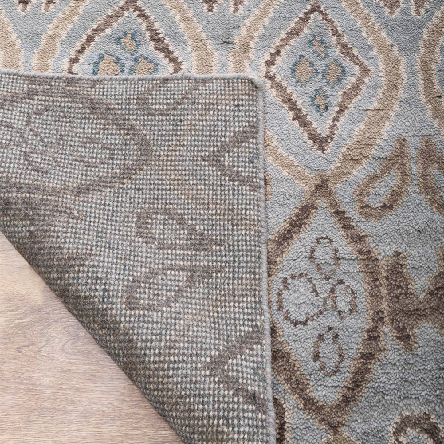 Geometrics Collection: Hand Knotted Wool Area Rugs (Assorted Colors, Patterns and Sizes)