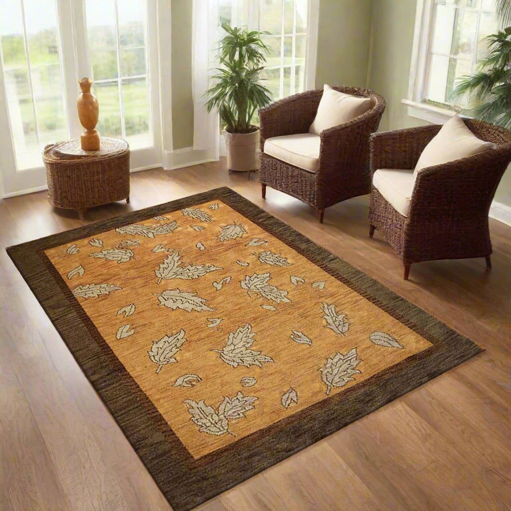 Florals Collection: Hand Knotted Wool Area Rugs (Assorted Colors, Patterns and Sizes)