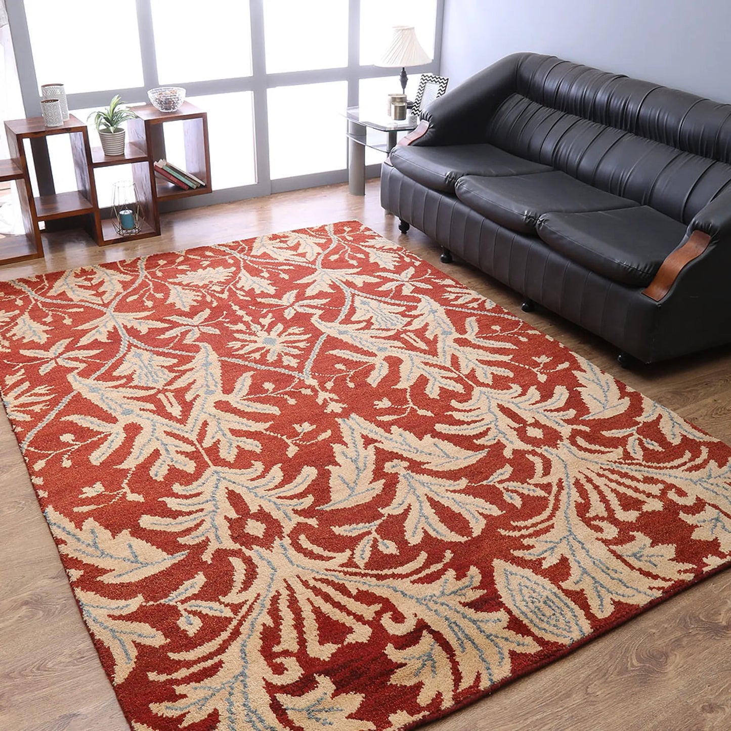 Hand-Knotted Wool Floral Area Rugs -  ASSORTED PATTERNS, COLORS AND SIZES