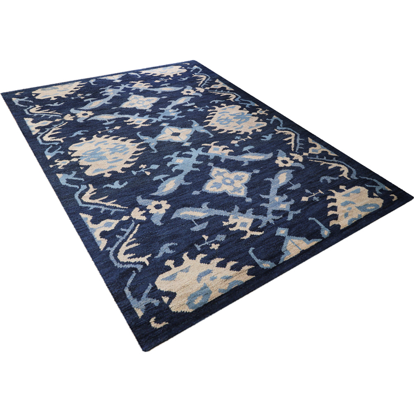 Florals Collection: Hand Knotted Wool Area Rugs (Assorted Colors, Patterns and Sizes)