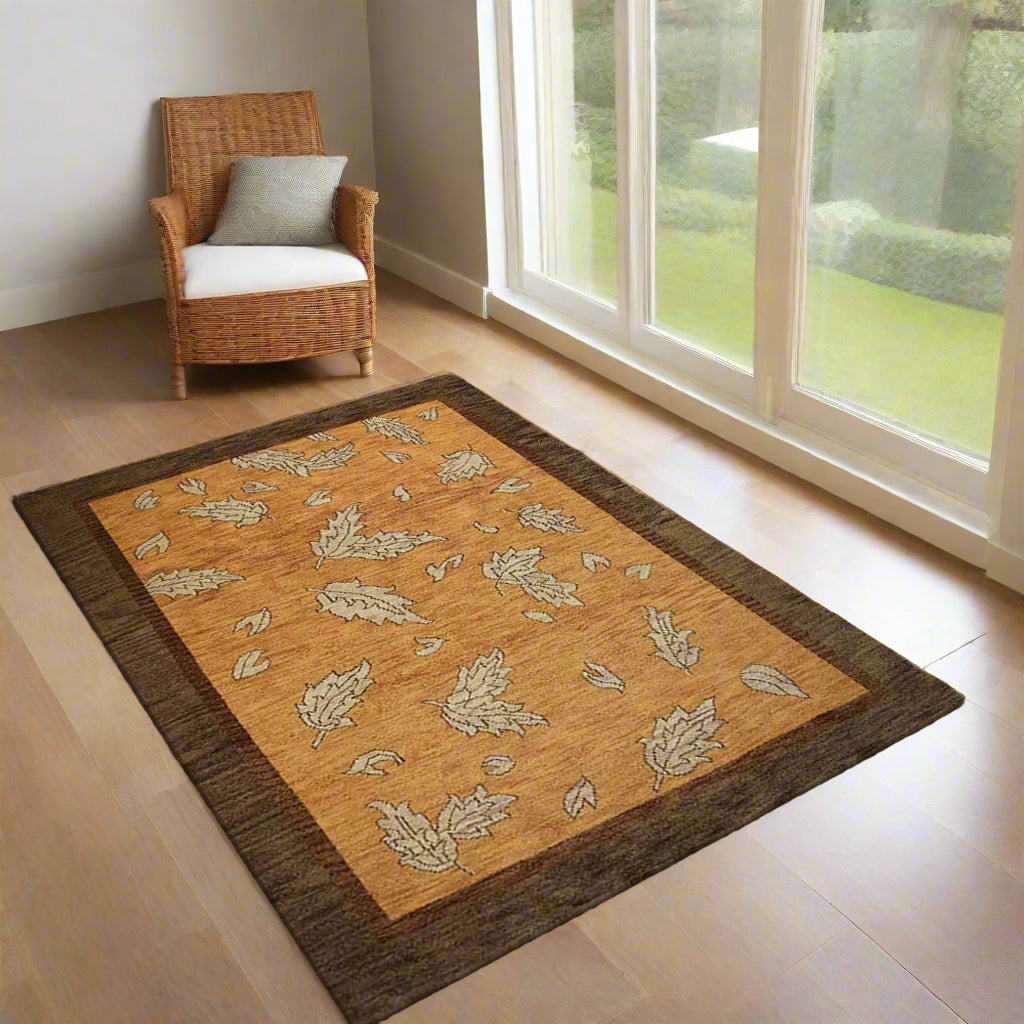 Florals Collection: Hand Knotted Wool Area Rugs (Assorted Colors, Patterns and Sizes)